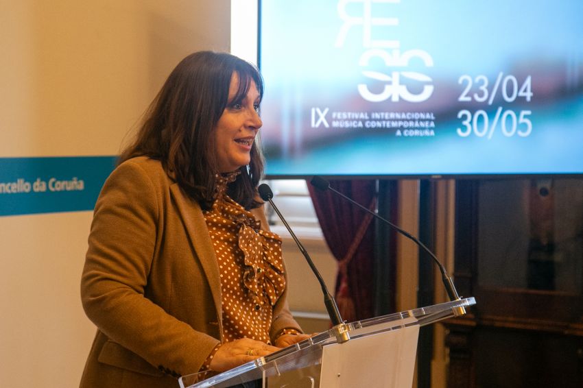 Natividade González destaca o papel do RESIS 2026 na proxección da música contemporánea desde A Coruña