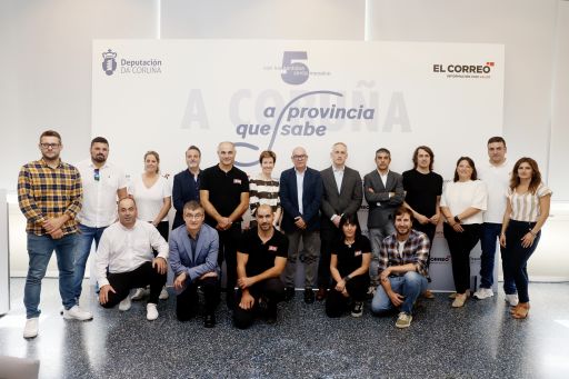 A provincia da Coruña conquista en Bilbao “os 5 sentidos” dos máis dun cenetenar de asistentes ao evento gastronómico da Deputación