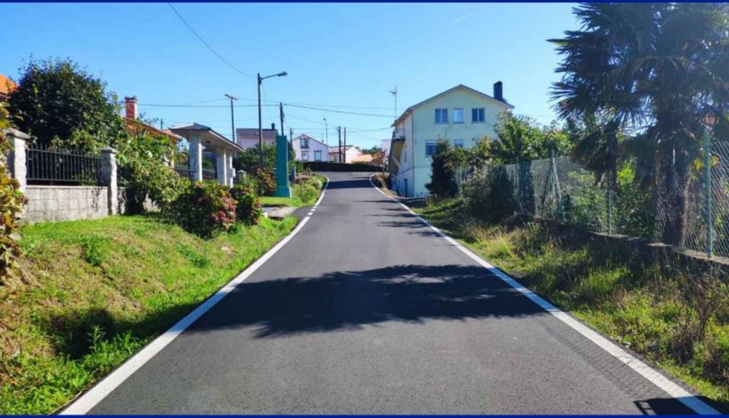 A Deputación aproba un investimento de preto de 1,5 millóns para as obras de ampliación e mellora da estrada DP 1502 do Porto a Laraxe, en Cabanas