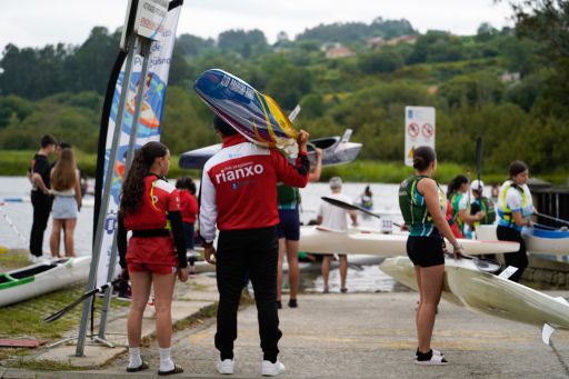 Rianxo acolle este domingo a primeira regata do IV Circuíto de Piragüismo Deputación da Coruña