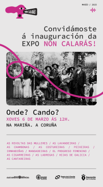 A exposición ‘Non calarás’, gañadora do premio Luísa Villalta a proxectos pola igualdade, inaugúrase este xoves na Mariña