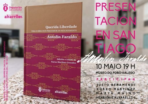 O Museo do Pobo Galego acolle a presentación do libro sobre Antolín Faraldo