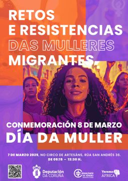 A Deputación conmemora o 8M poñendo o foco nos ‘Retos e resistencias das mulleres migrantes’