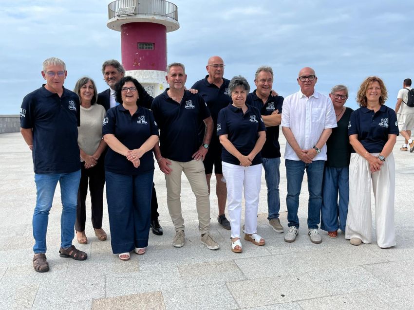 O vicepresidente da Deputación da Coruña reafirma o compromiso da institución co Xeoparque Cabo Ortegal durante a visita dos avaliadores da UNESCO