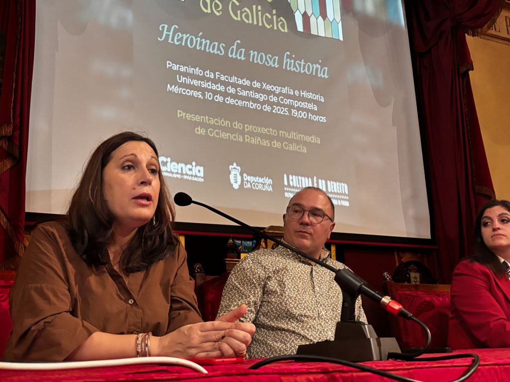 A Deputación participa na presentación de ‘Raíñas de Galicia’, dedicado a mulleres con poder silenciadas pola historiografía oficial