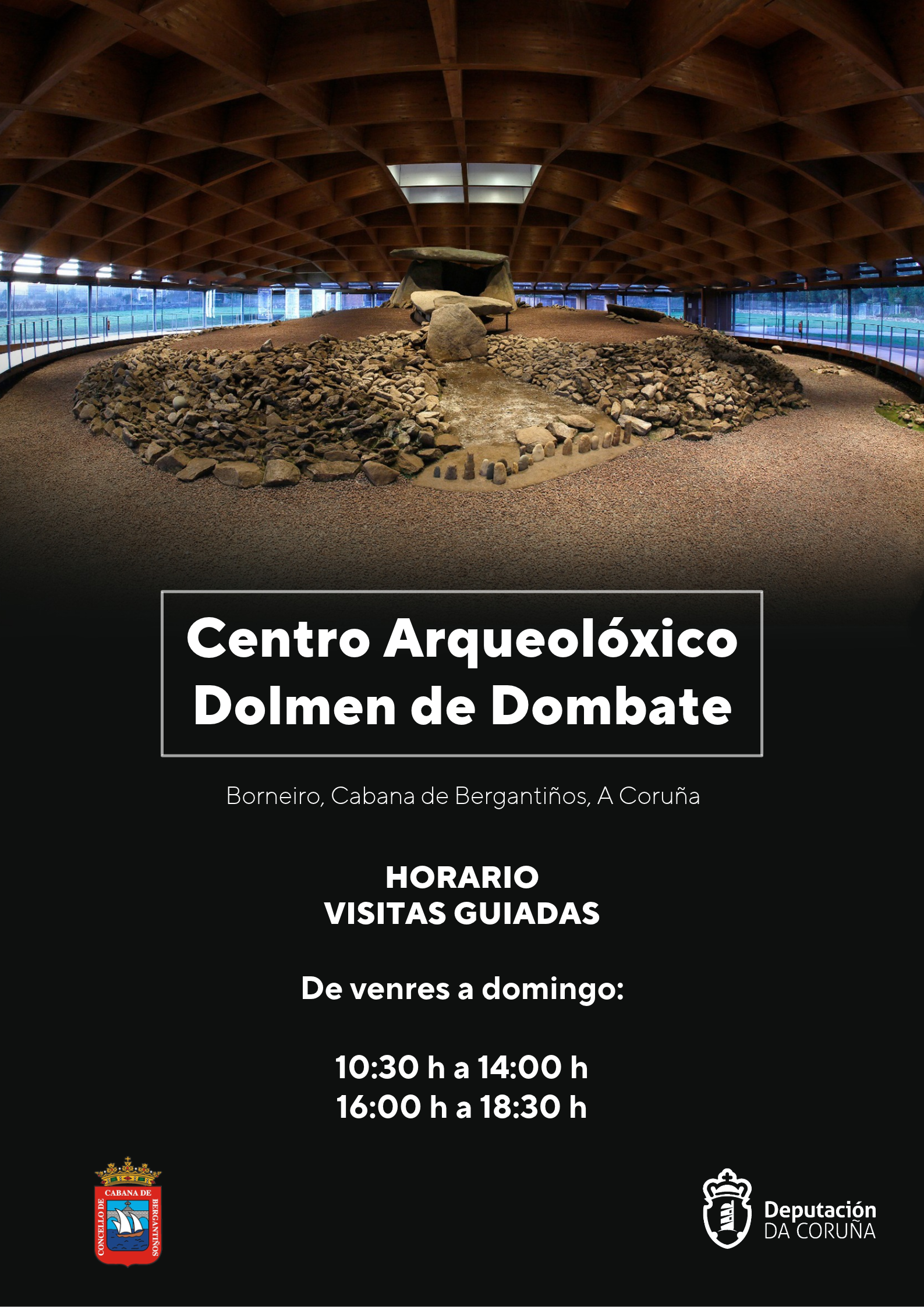 Horario Visitas Guiadas no Centro Arqueolóxico Dolmen de Dombate.png